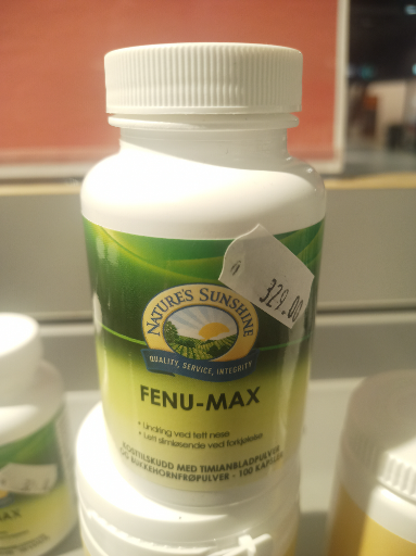 Nature's Sunshine Fenu-Max Kapsler 100 stk