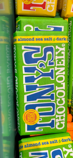 Tony's Chocolonely Dark Chocolate Almond Sea Salt