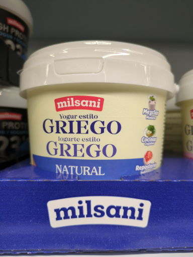 Milsani Yogur Estilo Griego Natural