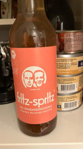 fritz-spritz Organic Rhubarb Spritzer