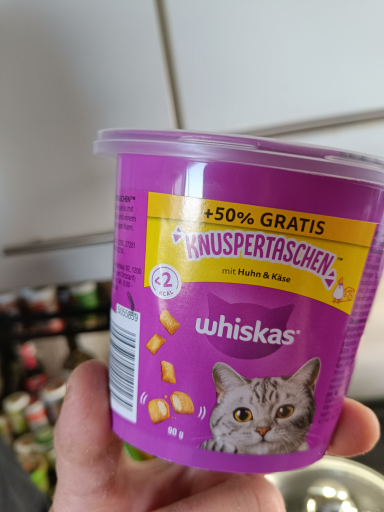 Knuspertaschen mit Huhn & Käse