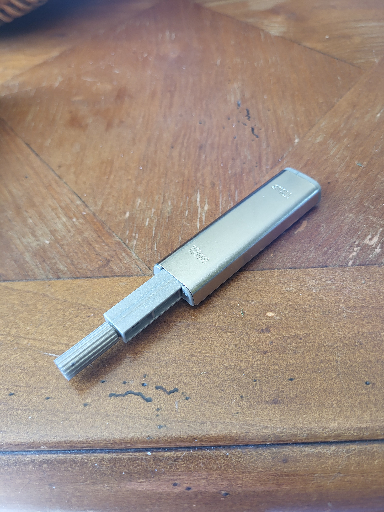 Brosse métallique en acier inoxydable 4 rangées STAHLWERK