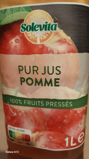 Solevita Pur Jus Pomme