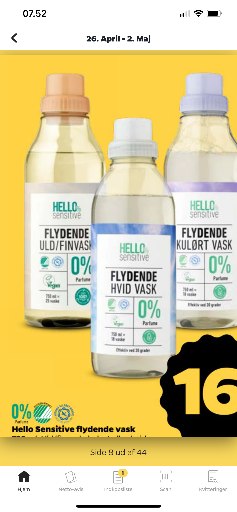 Blenda Sensitiv Flytende Tøyvaskemiddel