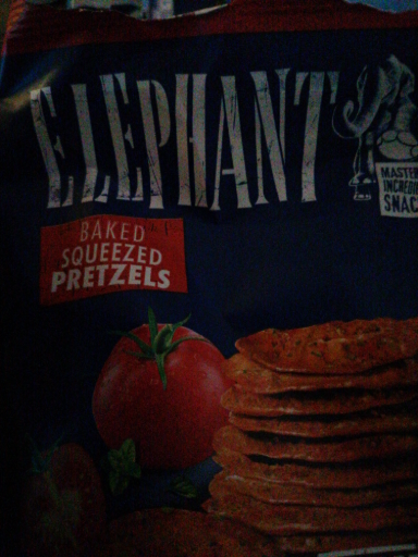 ELEPHANT Baked Squeezed Pretzels