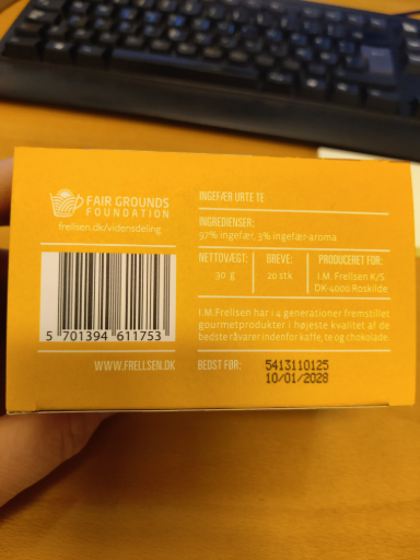 I.M. Frellsen ingefær te