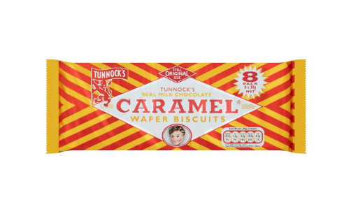 Tunnock's Caramel Wafer Biscuits