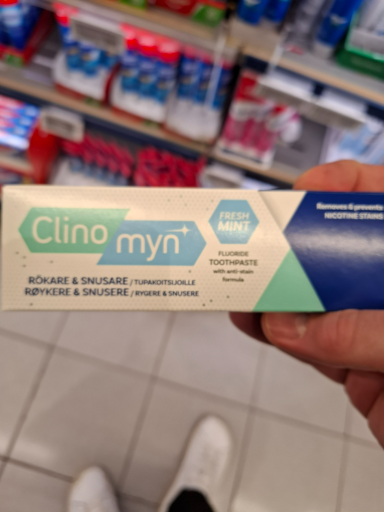Clinomyn Toothpaste for Smokers Fresh Mint
