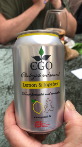 EGO Lemon & Ingefær sodavand