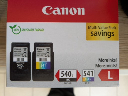 Canon Multi Value Pack Ink Cartridges
