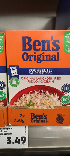 Ben's Original Kochbeutel Reis