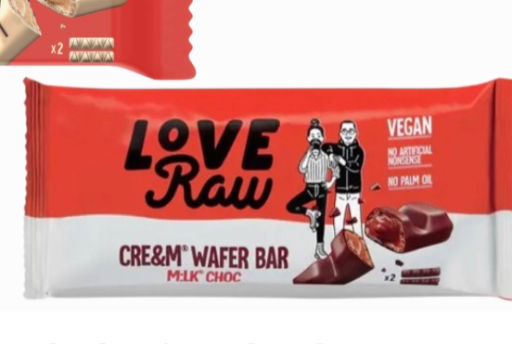 Love Raw CRE&M' Wafer Bar M!LK Choc