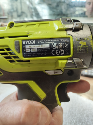 RYOBI R18PD3-0 Cordless Combi Drill