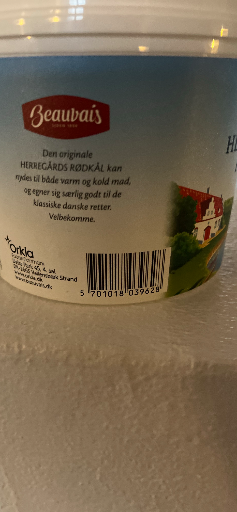 Beauvais Herregårds Rødkål