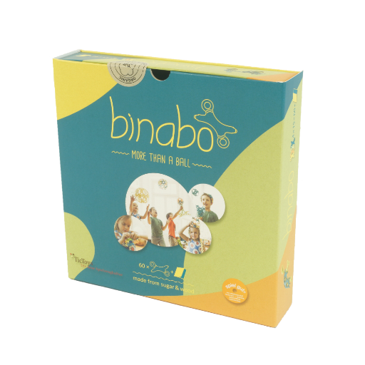 BINABO Construction Toy - 60 Pieces