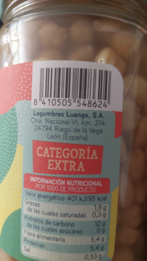 Legumbres Luengo, S.A. CATEGORÍA EXTRA