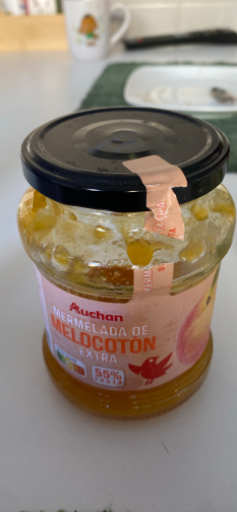 Mermelada de melocotón Auchan